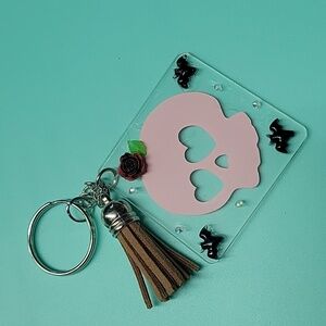 Skull keychain